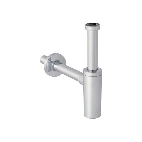 'GEBERIT SIPHON/SOL. DOUCHE DE LAVABO SIPHON POUR BAIGNOIRE BOUTEILLE 40 MM 1.1/4 CHROMÉ BRILLANT 151.035.21.1