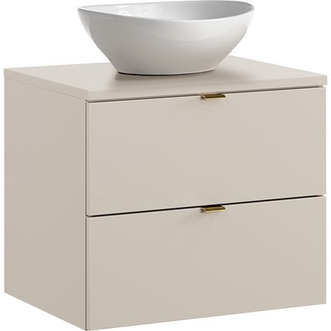 Mobile bagno con lavabo Azel cachemire 60cm