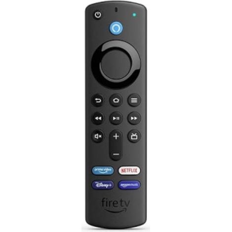 Télécommande vocale Alexa (3e génération) pour Fire TV avec boutons de commande TV. Nécessite un appareil Fire TV compatible (modèle 2021).