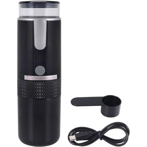 Machine à café portable compatible avec les capsules de tasse K Café moulu Cafetière portable à commande manuelle pour le camping, la randonnée (1/5)