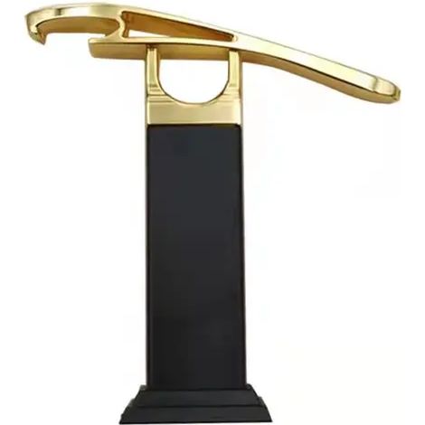 Champagnerkorkenzieher, Weinflaschenöffner, Bierflaschenöffner, edler Korkenzieher, Hotel, Familie, Party, Feier, Tischdekoration, Gold (1/3)