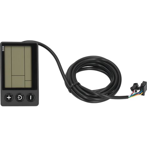 Leichter, wasserdichter LCD-Bildschirm für 24V-Elektroroller und Fahrradzubehör