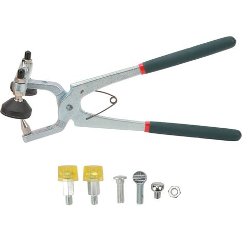 Car dent puller, paintless dent repair kit, universal metal tool for repairing fender edges, car hood and door dent puller (1/5)