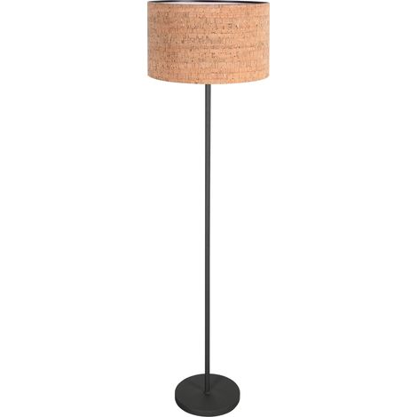 Mexlite - stehlampe - Noor - natürlich schwarz - metall textil - (1/2)