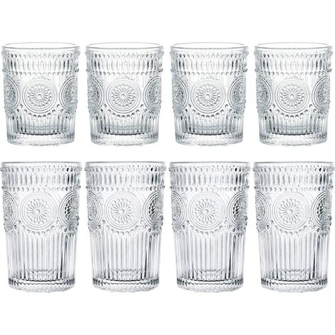 Glasses 350ml 250ml Glass for Water Beer Cocktails (1/5)