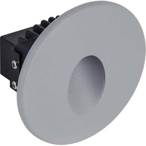 Lámpara LED para escaleras de 1,6 W, 75 lm, 4000 K, gris, Asylum Ideus 03904 (1/2)