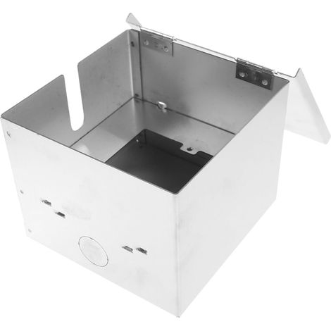 Boîtier de Résistant Pluie en Acier Inoxydable avec Serrure pour Prise Électrique Extérieur, Résistant la Pluie, Recharge de Véhicules Électriques (1/5)