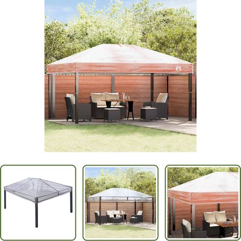 Housse transparente - Remplacement de housse de gazebo Transparent 400 x 300 x 32 cm (1/5)