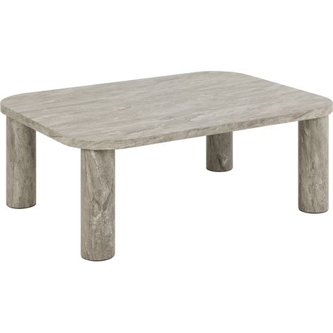Table basse rectangulaire effet marbre design moderne GÖRAN (1/4)