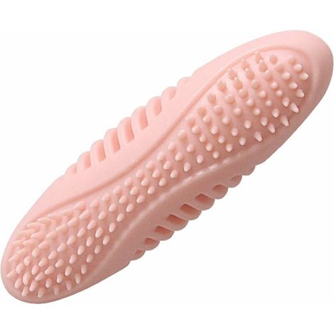 Dog Toy, Puppy Toy, Rubber Puppy Toy, Aggressive Dog Chew Toy, Indestructible, Non-Toxic, Interactive, for Medium and Large Dogs (Pink 01) (1/5)