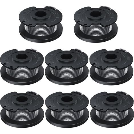 8 Pièces Fil Coupe Bordure, 1,6 mm 5 m Nylon, Compatible Bosch EasyGrassCut, Pour Jardinage