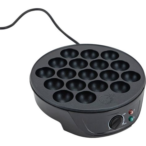 Appareil à takoyaki, plaque antiadhésive de 750 W pour cuisson des boulettes de poulpe, 18 cavités, chauffage double face, cuisine, appareil électrique pour la préparation des boulettes de poulpe japo (1/5)