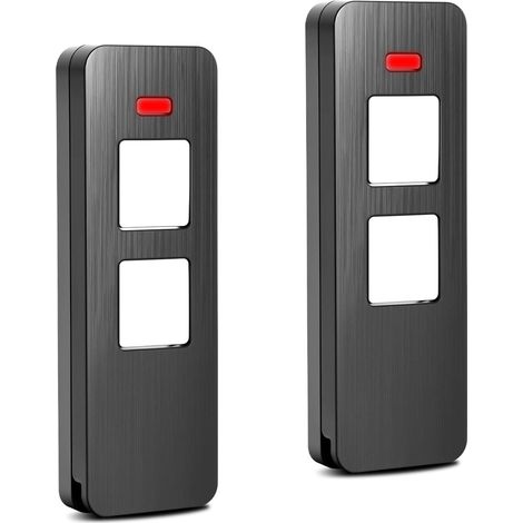 Set mit 2 Ersatzfernbedienungen für den manuellen Handsender S0mm, Garagentoröffner, 868,8 MHz, 2 Kanäle, Fernbedienung für SOMloq2, 4018V0004 / 4015862001900 / S10019-00001 (1/5)