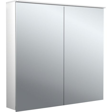 Armario con espejo iluminado emco flat 2 design LED con panel