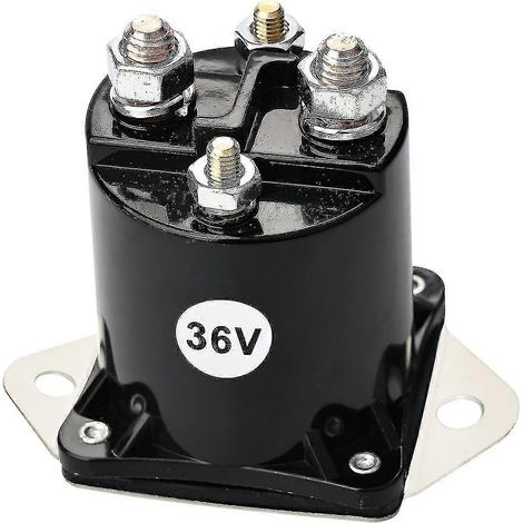 4-poliger 36V-Elektrostarter-Magnetschalter für Golfwagen, kompatibel mit Club Car DS 1976-1998-Yvan (1/5)