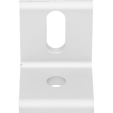 10 Pièces Équerre d'Angle Droit 90° en Aluminium, Support de Fixation en L pour Assemblages Industriels (1/5)