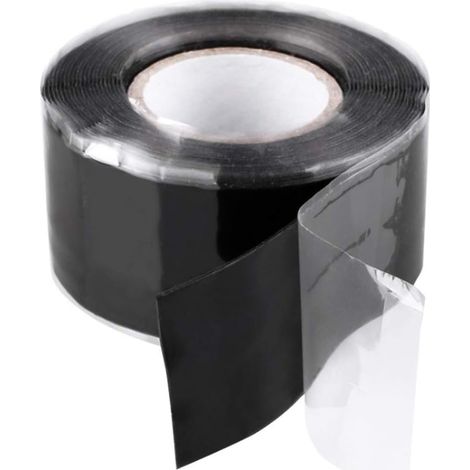 Plumbers Waterproof Tape for Bathroom Self Adhesive Kitchen Tape for Water Pipes, Electrical Insulation Adhesive Tape, Waterproof Silicone Tape, 25 mm Wide, 300 cm Long (1/5)
