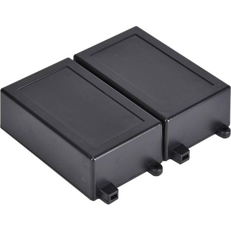 Solid Waterproof Electronic Junction Box Die-Casting Plastic Temperature Resistant for Project Enclosure (Black) (1/5)