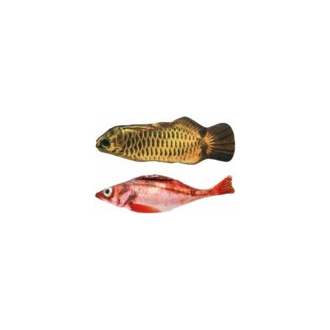 Jouet interactif pour chat avec herbe à chat, poisson mobile, jouet à griffer, jouet interactif pour animaux de compagnie, lot de 2, jouet amusant pour chatons, chiots et chats, exercice d'intérieur,