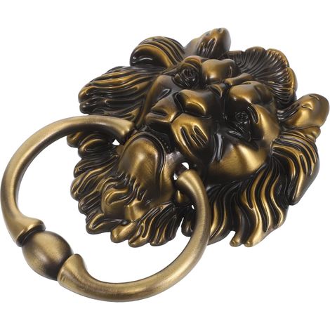 de porte avec heurtoir en forme de lion alliage de zinc