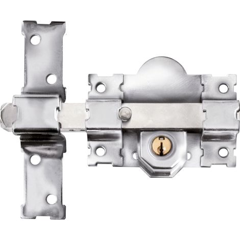 Cerrojo llave serreta níquel handlock cilindro doble (1/2)