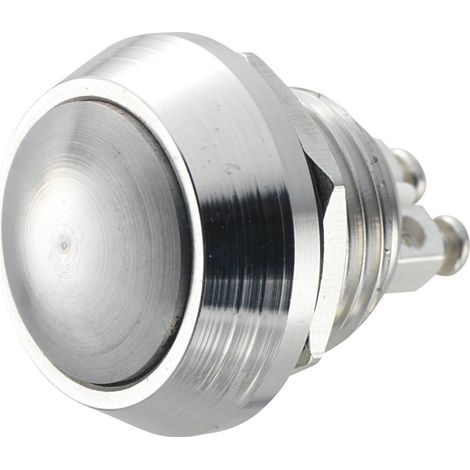 TRU COMPONENTS 701257 GQ 12B-N Vandalismusgeschützter Drucktaster 48 V/DC 2 A 1 x Aus/(Ein) tastend (1/3)