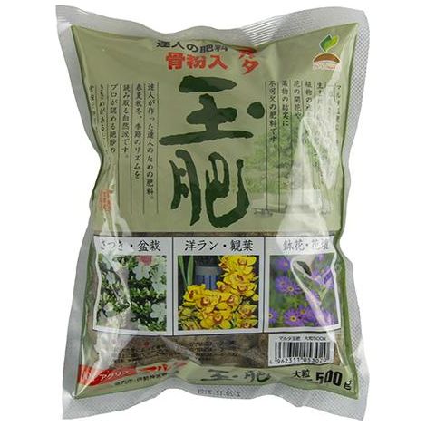 Tamahi, tamaki giapponese, NPK 5-4-1 (500 g) size L, concime per bonsai di conifere (1/3)