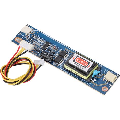 Carte d'onduleur haute pression à double lampe CCFL et grand port pour rétroéclairage d'écran LCD 10-22 pouces 10-28 V (1/5)