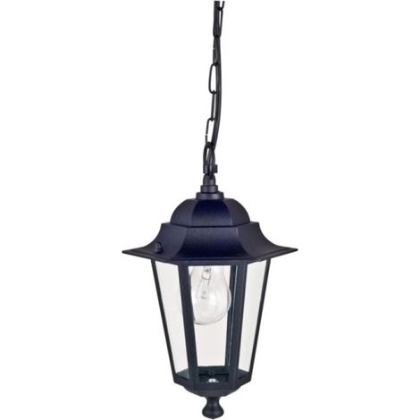 Farol jard colgar e27 60w met ne orlando luxform