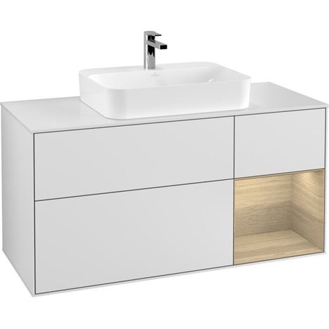 Villeroy & Boch F421PCMT Armoire sous lavabo Finion F42 (1/2)