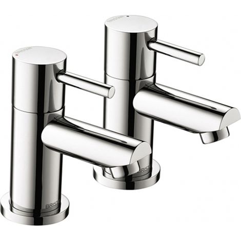 Bristan Blitz Basin Taps Pair - Chrome (1/3)