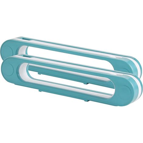 Un porte-chaussons à trois bras, pliable et facile à transporter, pour salle de bain ou autre salle de bain. Décoration murale en 2 pièces.