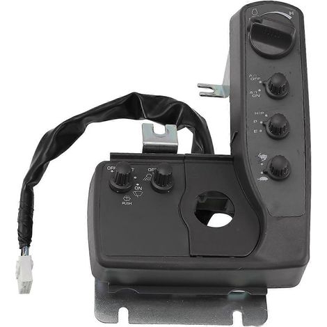 Panneau de commande de climatisation 4631128, ensemble de commande d'accélérateur EFI pour pelle hydraulique JD 120D, 135D, 160DLC, 200DLC et 225DLC (1/5)