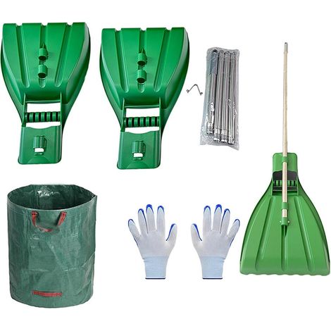 für Laub Blätterschaufel Handrechen mit Blättern