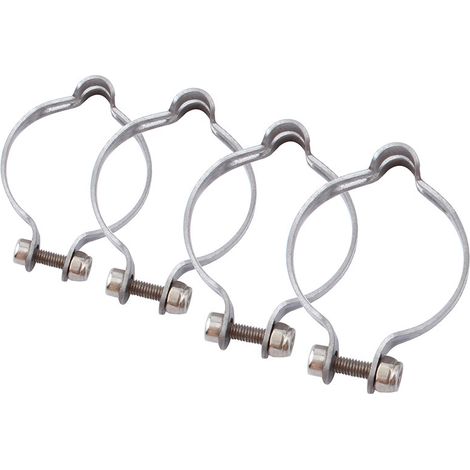 Convient pour fixer 4 jeux d'anneaux métalliques au cadre d'un VTT, utilisé comme guide-câble pour fixer les câbles de frein, les câbles de dérailleur, les gaines de câbles de dérailleur, etc., et est (1/5)