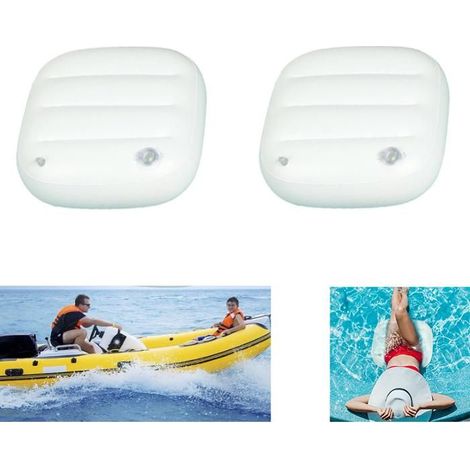 Aufblasbare Sitzkissen für Whirlpool - 2-teiliges Whirlpool-Badezubehör.