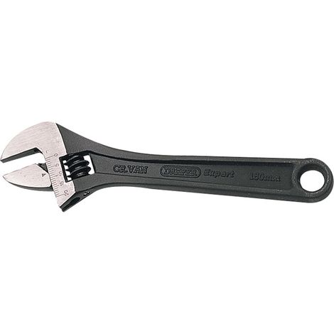 Draper Expert 150mm Crescent-Type Adjustable Wrench with Phosphate Finish – Heavy-Duty, Ergonomic Design for Precise Grip and Versatile Use (1/5)