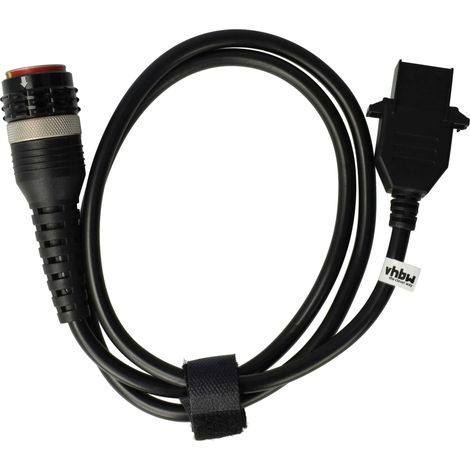 vhbw Adaptateur OBD OBD1 38 pin vers connecteur 26 broches compatible avec Volvo Vocom 2 88894000 outil de diagnostique - Connectique