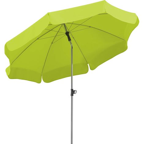 Schneider - Locarno, Ombrellone rotondo, colore: Verde (Apfelgrün), Ø ca. 200 cm (1/5)
