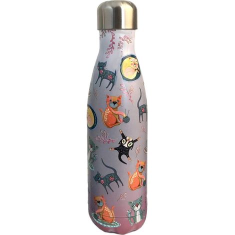 Bouteille isotherme en inox Chats By Allen (1/2)