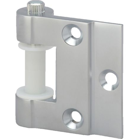 Fiche en applique réversible Inox poli - METALUX - NM89165000