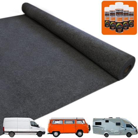 Van Teppich-Verkleidung Autopolsterstoff Dekostoff Bezugsstoff Dachhimmel Stoff (1/5)