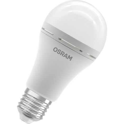 OSRAM HOMELIGHTING 4099854190087 Luminaire LED fonctionnant à pile CEE F (A - G) E27 forme de poire 8 W = 60 W blanc chaud (Ø x H) 60 mm x 60 mm 1 p Q519183 (1/5)