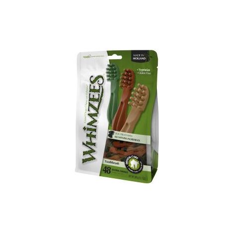 Whimzees Toothbrush XSmall 70mm (48Pk) PK6 - 722517