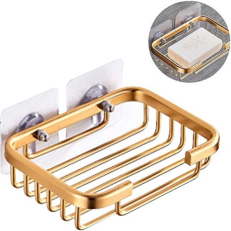 Porte-savon mural en acier inoxydable pour douche (1/5)