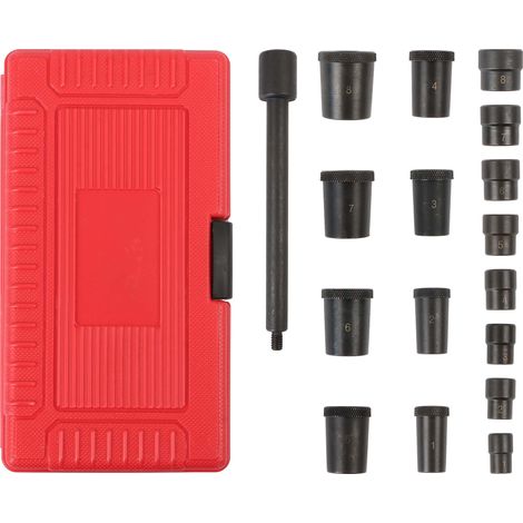 Set attrezzi per il centraggio della frizione di 17 pezzi Kit mandrini di centraggio per la frizione (1/5)