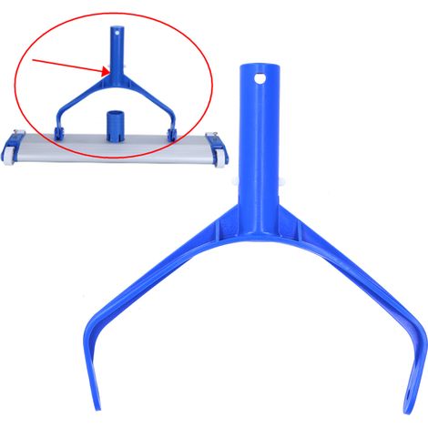 Poignée de rechange pour tête d'aspiration de piscine (Vclip) - Accessoires de nettoyage de piscine bleus (1/5)
