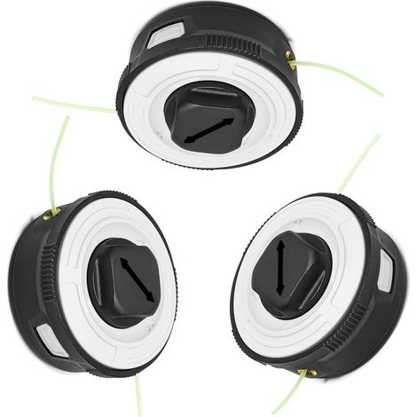 Lot 3 têtes C3-2 pour Stihl FSA57 FSE52 – Remplace bobine 4009 710 2106 – Entretien (1/5)