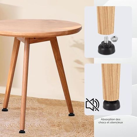 pieds en caoutchouc à visser M8, meubles, canapés, tables et pieds de chaise (1/4)
