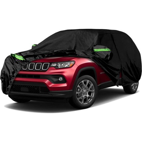 Autoabdeckung Wasserdicht für Jeep Compass 2007-2024, atmungsaktiv, Ganzjahres-Schutz (1/5)